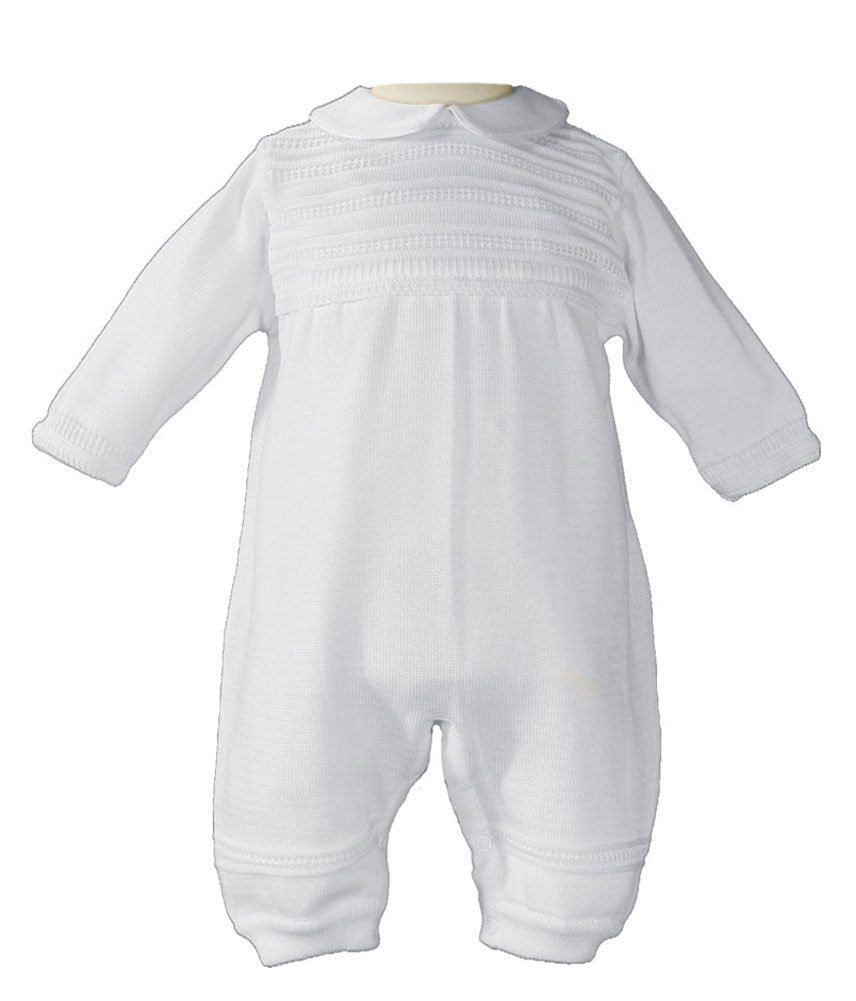 Cotton baptism hot sale outfit boy